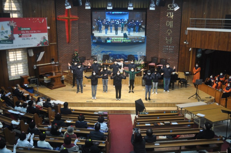 중고등부 찬양, 율동